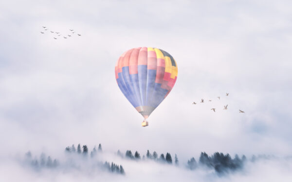 Wallpaper Balloon, Air, Hot, Mist