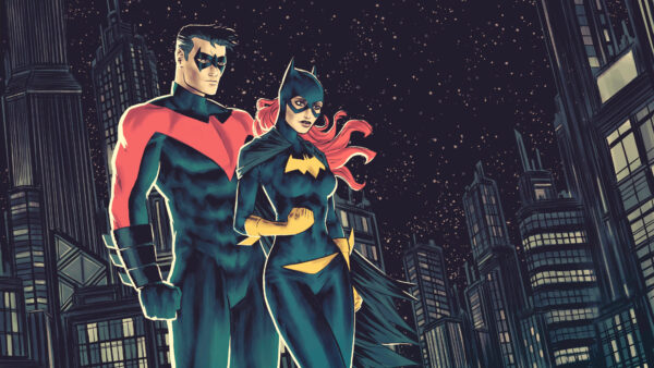 Wallpaper Superheroes, Desktop, Nightwing, Comic, And, Batgirl
