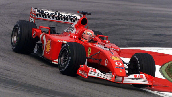 Wallpaper Desktop, Car, Race, Driving, Michael, During, Red, Schumacher