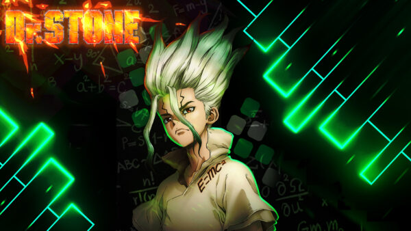Wallpaper Anime, Dr., Stone, Boy, Hair, Green