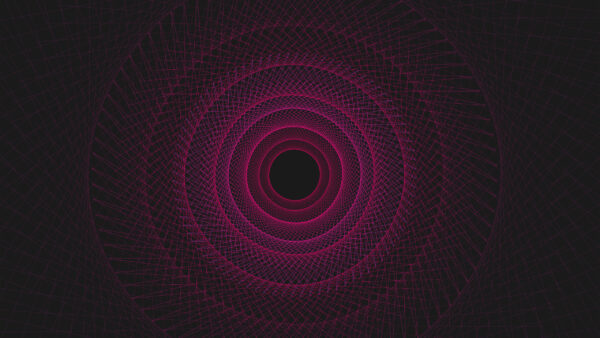 Wallpaper Abstract, Shape, Sphere, Pink, Round