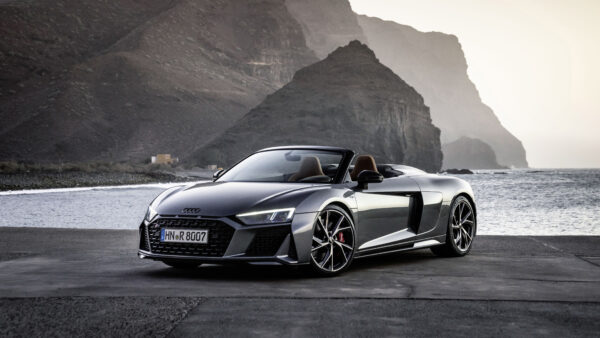 Wallpaper Audi, V10, Performance, RWD, Spyder, Cars, 2021