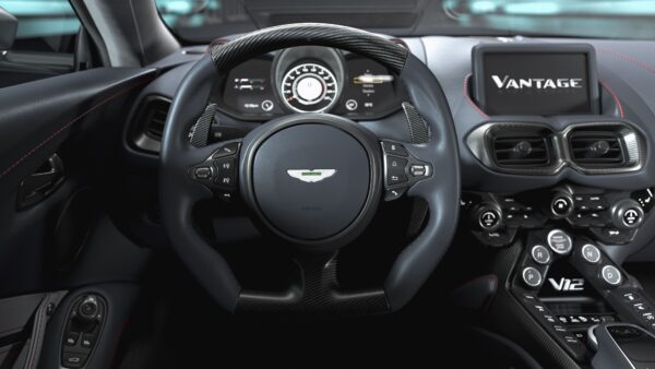 Wallpaper Interior, Martin, V12, Vantage, Cars, Aston, 2022