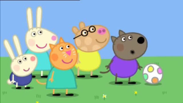 Wallpaper Pig, Rabbit, Peppa, Mr., Suzy, Rebecca, Candy, Zebra, Grandpa, Granny, Daddy, Sheep, Zaza, Zuzu, Elephant, Mummy, Cat, Miss, George