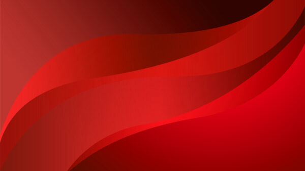 Wallpaper Red, Wavy, Lines