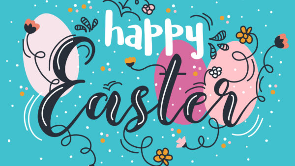 Wallpaper Colorful, Card, Greeting, Painting, Happy, Design, Easter