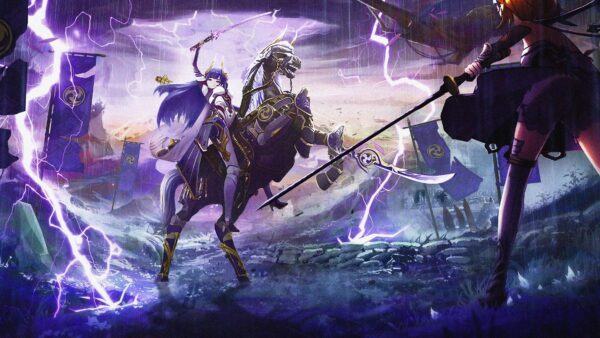 Wallpaper Genshin, Horse, Raiden, Shogun, Impact, Baal