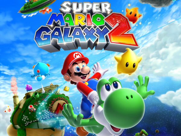 Wallpaper Galaxy, Mario, Super