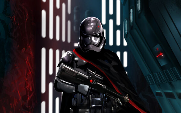 Wallpaper Phasma, Captain