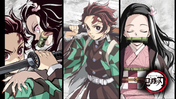 Wallpaper Slayer, Kamado, Tanjirou, Nezuko, Demon, Desktop, Anime