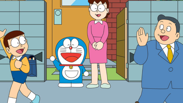 Wallpaper Doraemon, And, Desktop, Nobita, Family