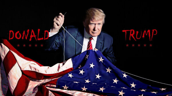 Wallpaper Flag, Thread, Needle, Desktop, Holding, Celebrities, With, Black, Donald, Trump, Background