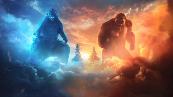 Wallpaper Godzilla, Kong, King