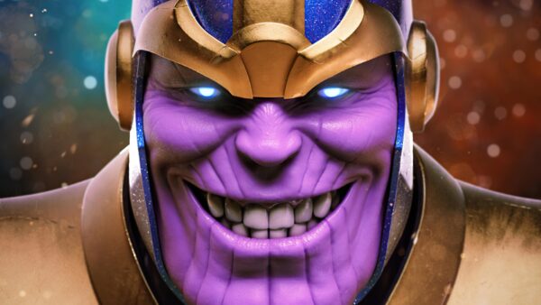 Wallpaper Smile, Evil, Thanos