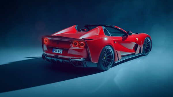 Wallpaper Ferrari, 812, Cars, 2021, Novitec, GTS, LARGO