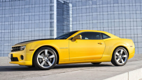 Wallpaper Muscle, Camaro, Yellow, Chevrolet, Coupe, Cars, Car