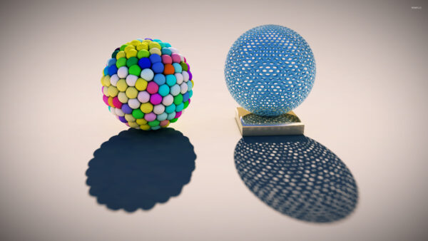 Wallpaper Wallpaper, Cellular, Meshed, Sphere, And
