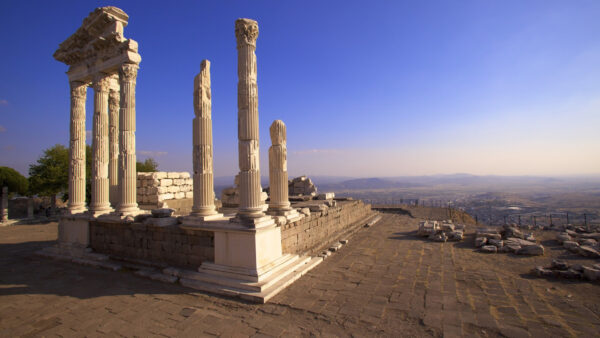 Wallpaper Jordan, Hercules, Temple, Turkey, Architecture, Ruin, Pergamon, Travel