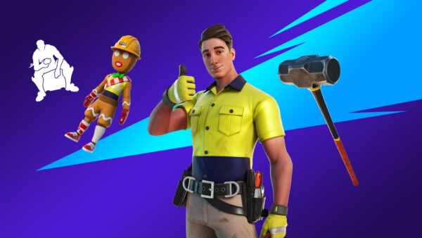 Wallpaper Fortnite, Lazer, Beam