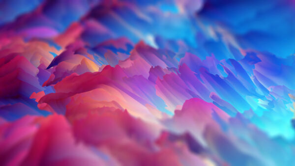 Wallpaper Abstract, Pink, Blue, Desktop, Purple