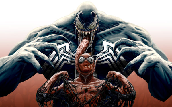 Wallpaper Artwork, Venom, Spider-man