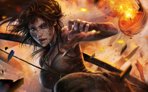 Wallpaper Raider, Tomb, Lara, Croft