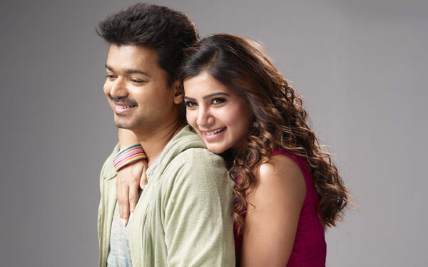 Wallpaper Vijay, Samantha