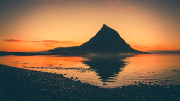 Wallpaper Reflection, Sunset