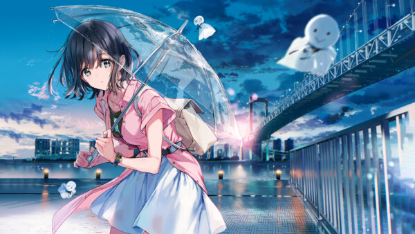 Wallpaper Girl, The, Umbrella