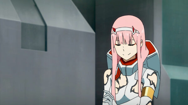 Wallpaper Hair, Eyes, WALL, FranXX, Anime, Hiro, Background, Closing, Zero, Two, Pink, Desktop, Darling, Building, With
