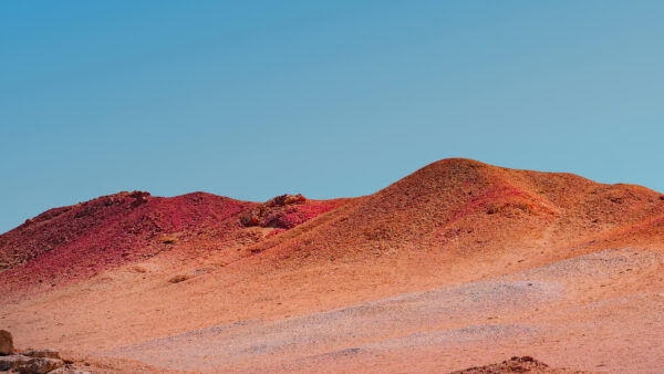Wallpaper Desert, Red, Noon, Mountain, Stock, Pro, Desktop, Mobile, Sky, Sand, Sunny, Clear, Pad, Day