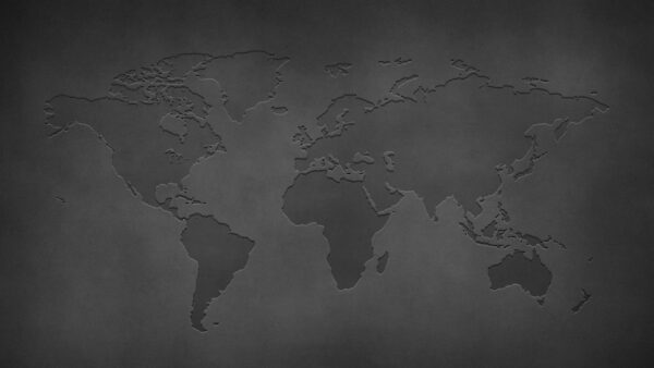 Wallpaper World, Map, Background, Gray, Grey