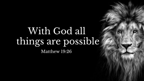 Wallpaper Things, With, Possible, All, Jesus, Are, God