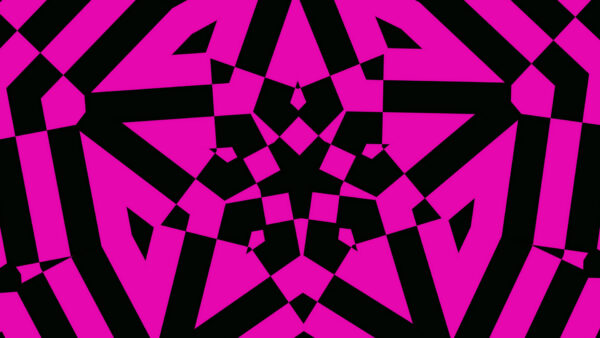 Wallpaper Black, Geometry, Abstract, Art, Pink, Colorful, Desktop, Digital, Dark