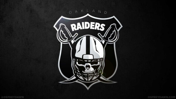 Wallpaper Logo, With, Background, Raiders, Desktop, Oakland, Black