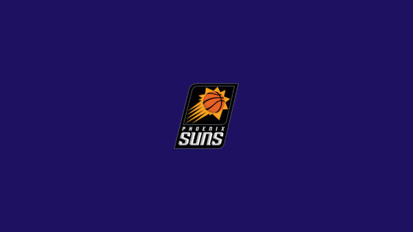 Wallpaper Phoenix, Blue, Crest, Logo, Emblem, Suns, NBA, Basketball