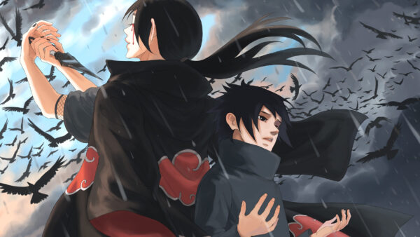 Wallpaper Itachi, Uchiha, Sasuke, Naruto