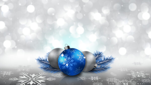 Wallpaper Ornaments, Blue, Desktop, Ash, And, Christmas, Snowflake, Silver
