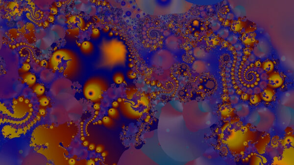 Wallpaper Desktop, Art, Fractal, Trippy, Colorful