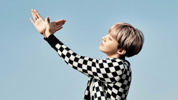 Wallpaper White, BTS, Black, Dress, Wearing, K-Pop, Singer, J-Hope