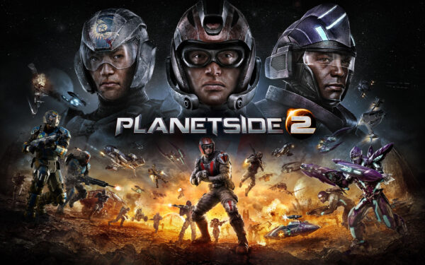 Wallpaper PlanetSide, Game