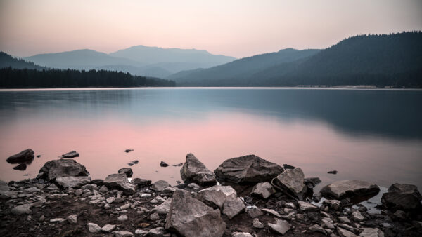 Wallpaper Lake, Mountain, Desktop, Siskiyou, Stone, Nature