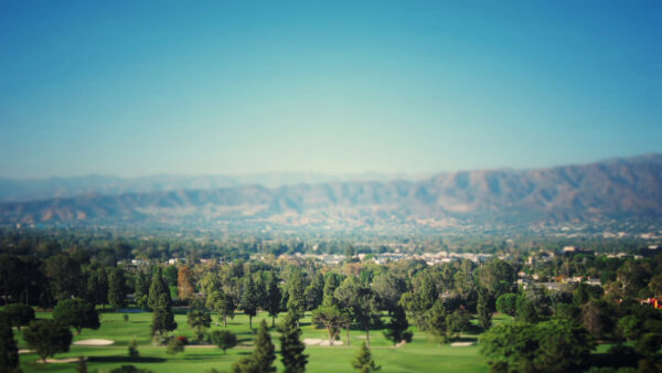 Wallpaper With, View, Sky, Green, Desktop, Mobile, Landscape, Nature, Blue, Grass, Trees, And, Under