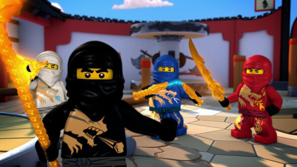 Wallpaper Ninjago, Kai, Zane, Desktop, Sword, With, Kya, Jay