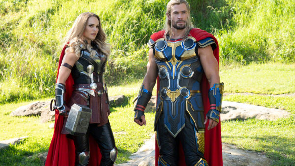 Wallpaper Thor, Natalie, And, Hemsworth, Thunder, Portman, Lady, Chris, Love