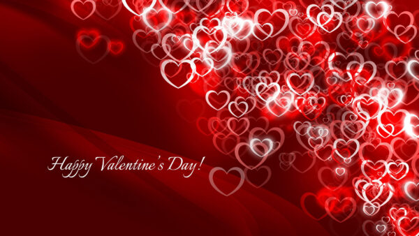 Wallpaper White, Valentine’s, Hearts, Day, Desktop, Red