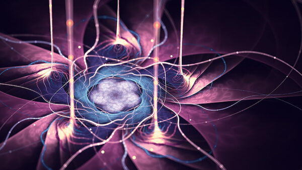 Wallpaper Blue, Glare, Flower, Abstraction, Fractal, Abstract, Purple