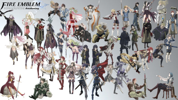 Wallpaper Desktop, Characters, Emblem, Awakening, Fire