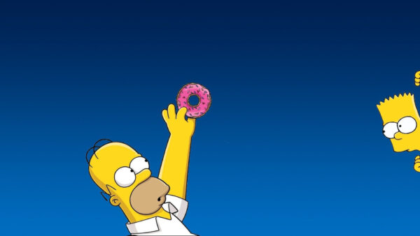 Wallpaper Blue, Movies, Simpson, Background, Desktop, Bart