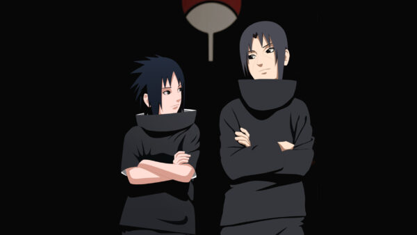 Wallpaper Naruto, Itachi, Uchiha, Sasuke